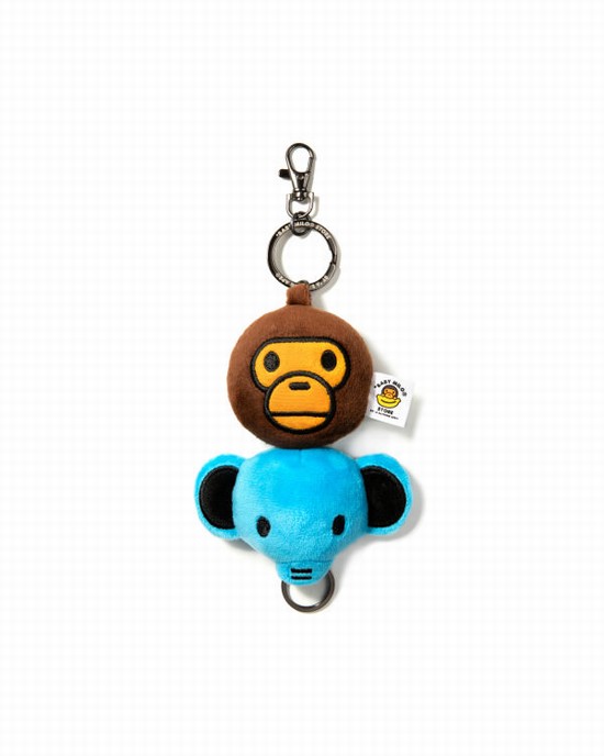 Bape Milo Plush Krúžky na kľúče Panske Modre | SK-6708