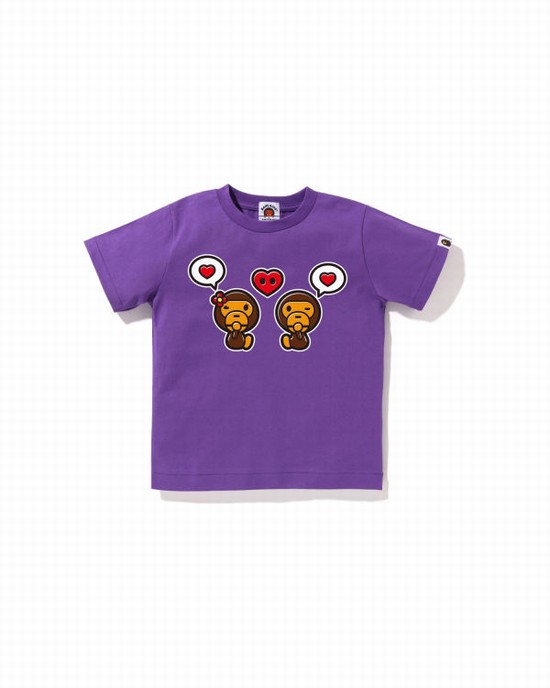 Bape Milo Speech Balloon #1 Tricko Detske Nachový | SK-1573
