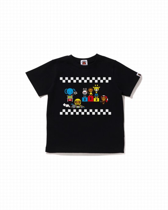Bape Milo Zavodne #3 Tricko Detske Čierne | SK-7458