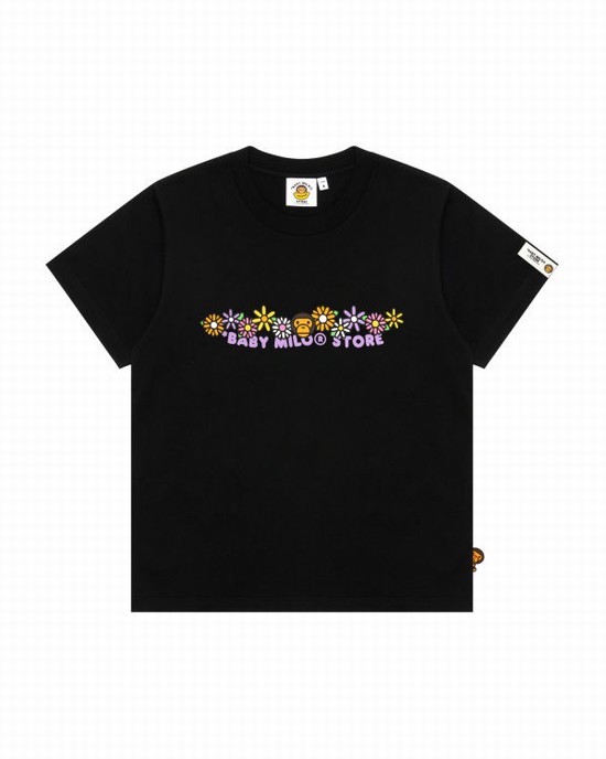 Bape Milo slim fit Tricko Damske Čierne | SK-1579
