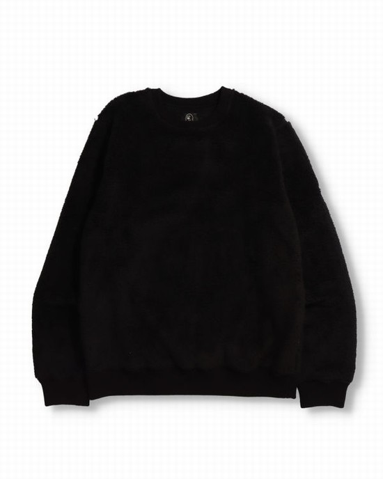 Bape Mr Boa crew neck Mikiny Panske Čierne | SK-7364