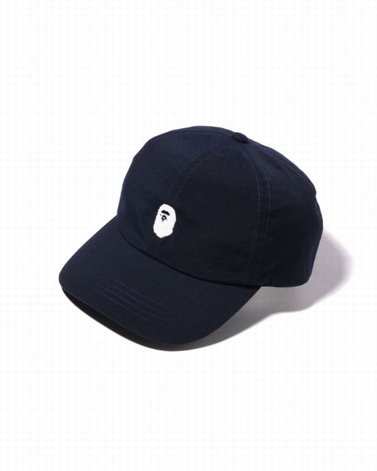Bape One Point Panel Caps Panske Námornícka Modrá Modre | SK-5642