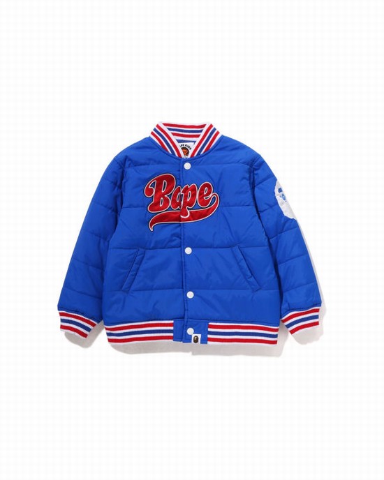 Bape Patch Polstrované Bundy Detske Modre | SK-7024