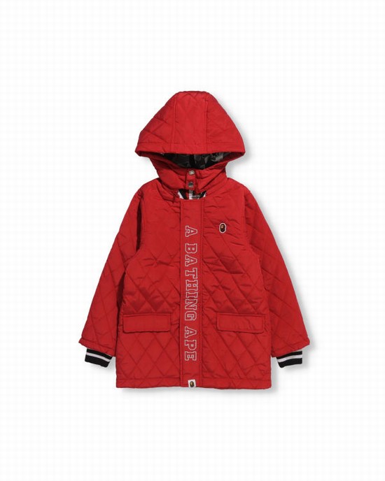 Bape Quilting Bundy Detske Svetlo Červené | SK-0523