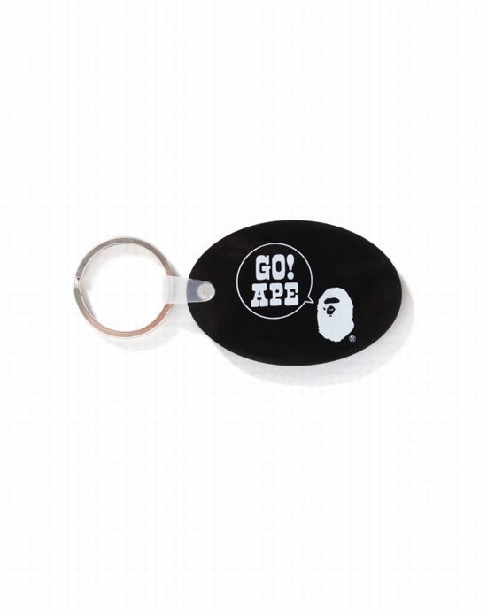 Bape Rubber Krúžky na kľúče Panske Čierne | SK-9182