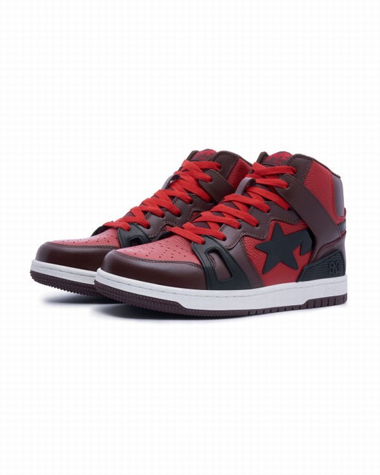Bape STA 93 HI Tenisky Panske Svetlo Ruzove | SK-2043