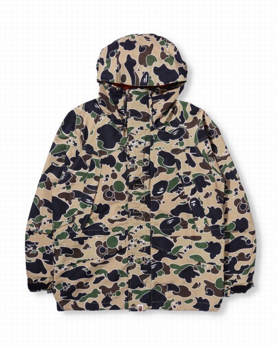 Bape STA Camo Snowboard Bundy Panske Žlté | SK-8759