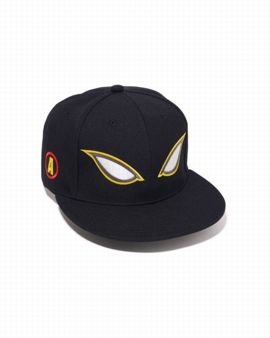 Bape Shadow Snap Back Caps Panske Námornícka Modrá Modre | SK-9708