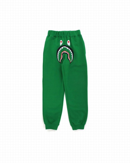Bape Shark Slim Tepláky Detske Tyrkysový Zelene | SK-8946
