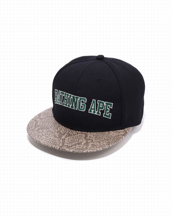 Bape Snake Panel Caps Panske Námornícka Modrá Modre | SK-4837