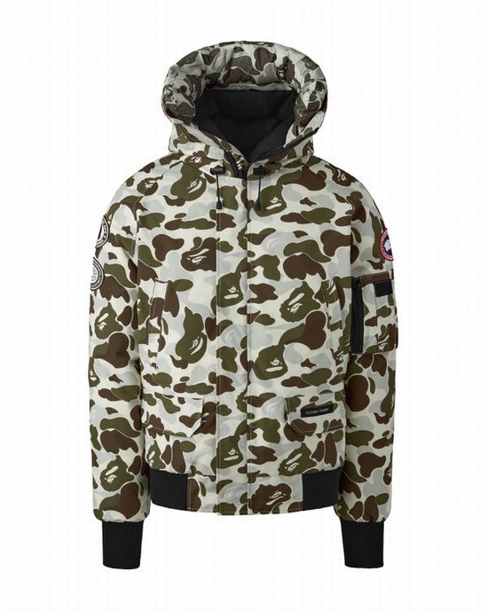 Bape X Canada Goose X Concepts ABC Camo Chilliwack Bomber Bundy Panske Siva | SK-6548