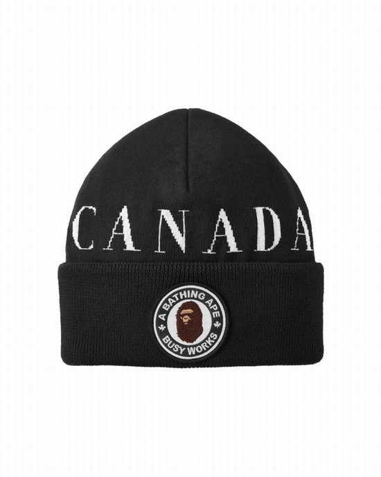 Bape X Canada Goose X Concepts Caps Panske Čierne | SK-1670