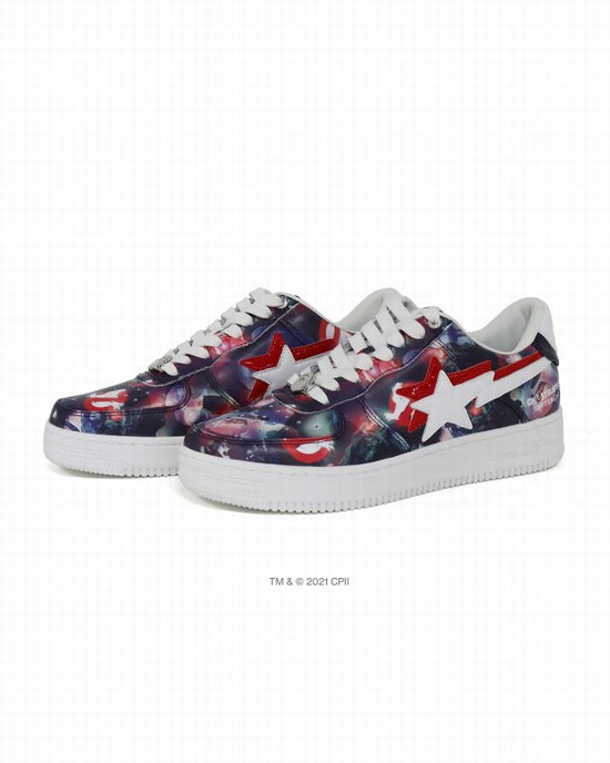 Bape X Ghostbusters Camo Milo Double Sta™ Low Tenisky Panske Nachový | SK-8045