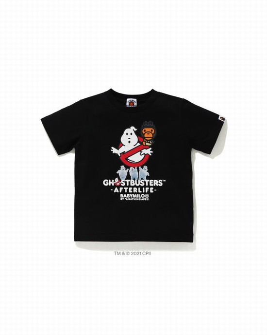 Bape X Ghostbusters Milo Tricko Detske Čierne | SK-5820