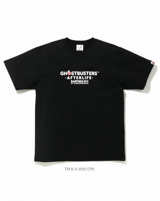 Bape X Ghostbusters Milo Tricko Panske Čierne | SK-4217