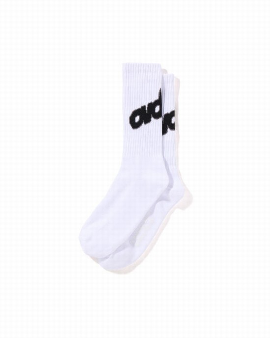 Bape X OVO Ponozky Panske Biele | SK-5329