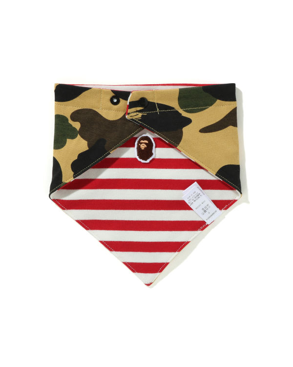 Bape 1st Camo Bandana Bib Detske Žlté | SK-9416