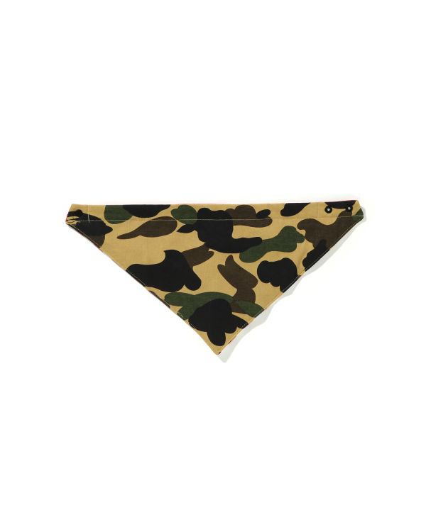 Bape 1st Camo Bandana Bib Detske Žlté | SK-9416