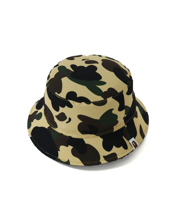 Bape 1st Camo Boa Reversible Bucket Klobuky Damske Čierne | SK-2450