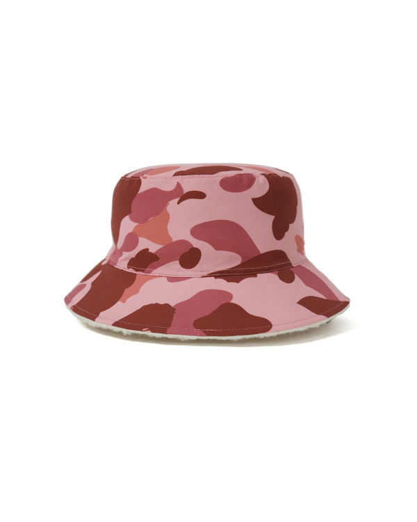 Bape 1st Camo Boa Reversible Bucket Klobuky Damske Biele | SK-6453