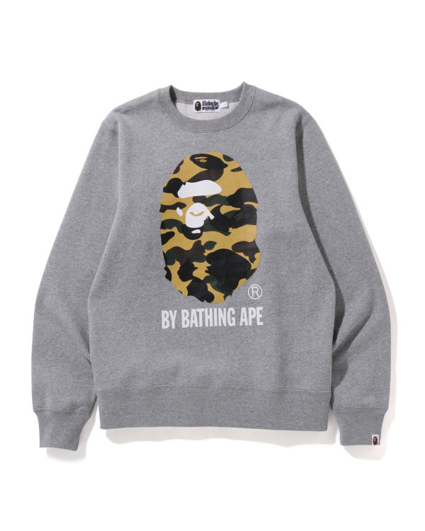Bape 1st Camo By Bathing Ape Crewneck Mikiny Panske Siva | SK-3289