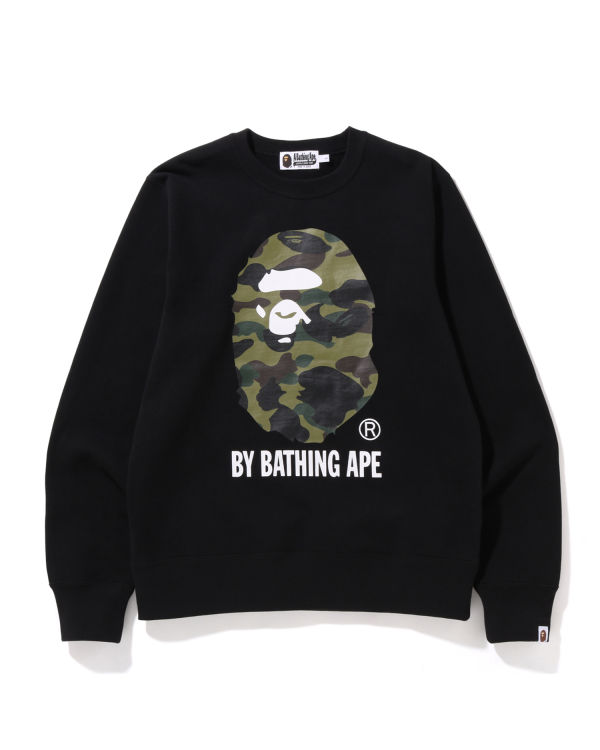 Bape 1st Camo By Bathing Ape Crewneck Mikiny Panske Čierne | SK-7540