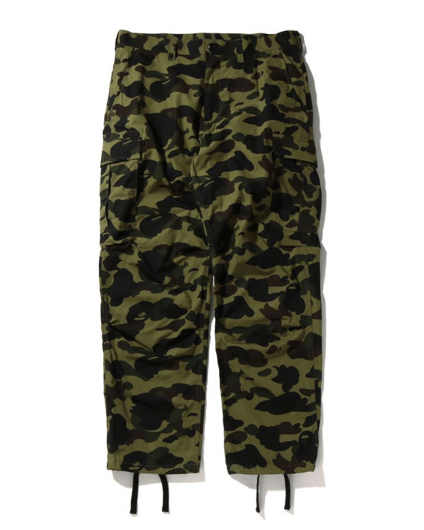 Bape 1st Camo Cargo Nohavice Panske Zelene | SK-4810