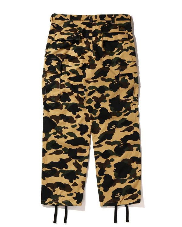 Bape 1st Camo Cargo Nohavice Panske Žlté | SK-0548