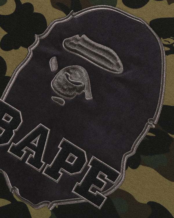 Bape 1st Camo Crewneck Mikiny Panske Zelene | SK-1952