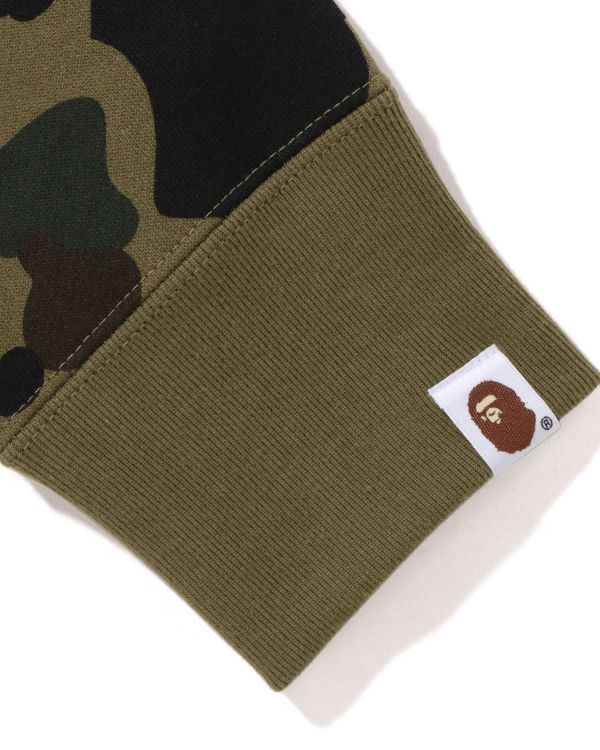 Bape 1st Camo Crewneck Mikiny Panske Zelene | SK-1952