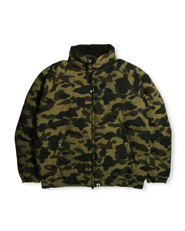 Bape 1st Camo Loose Fit Páperové Bundy Panske Zelene | SK-0485