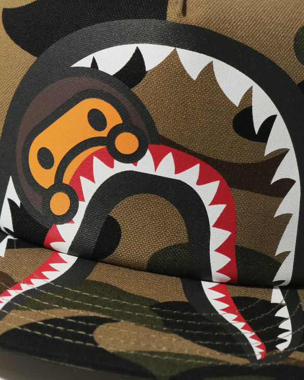 Bape 1st Camo Milo Shark Caps Detske Zelene | SK-3195