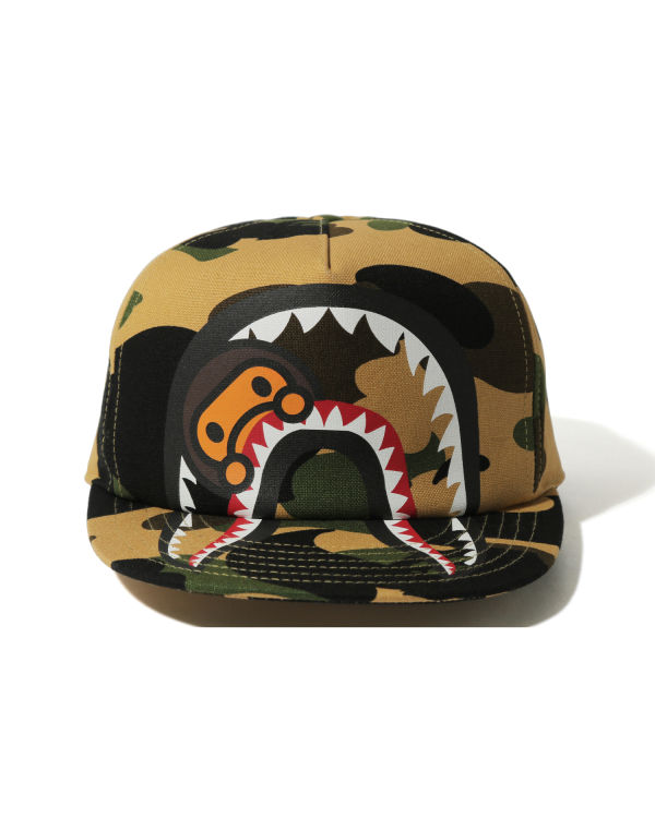 Bape 1st Camo Milo Shark Caps Detske Žlté | SK-3069