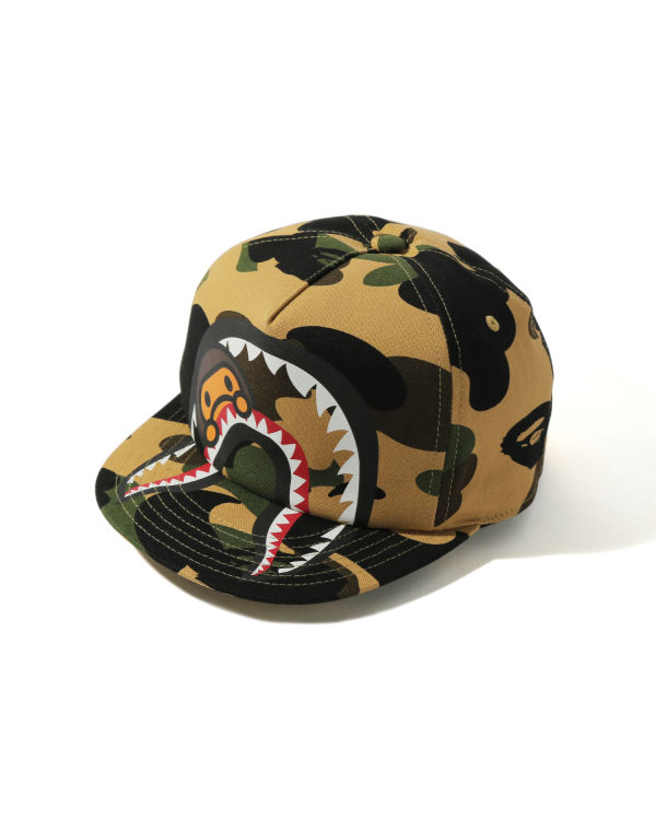Bape 1st Camo Milo Shark Caps Detske Žlté | SK-3069