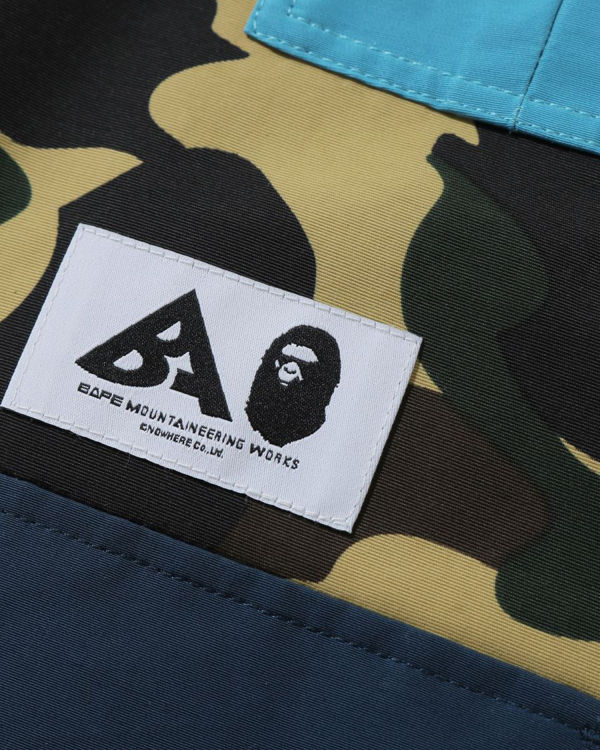 Bape 1st Camo Mountain Bundy Detske Žlté | SK-8523