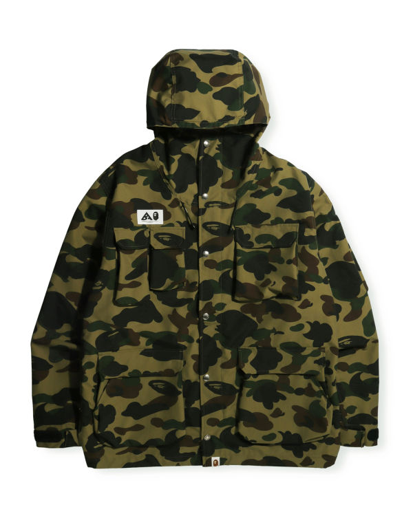 Bape 1st Camo Mountain Parka Panske Zelene | SK-1524