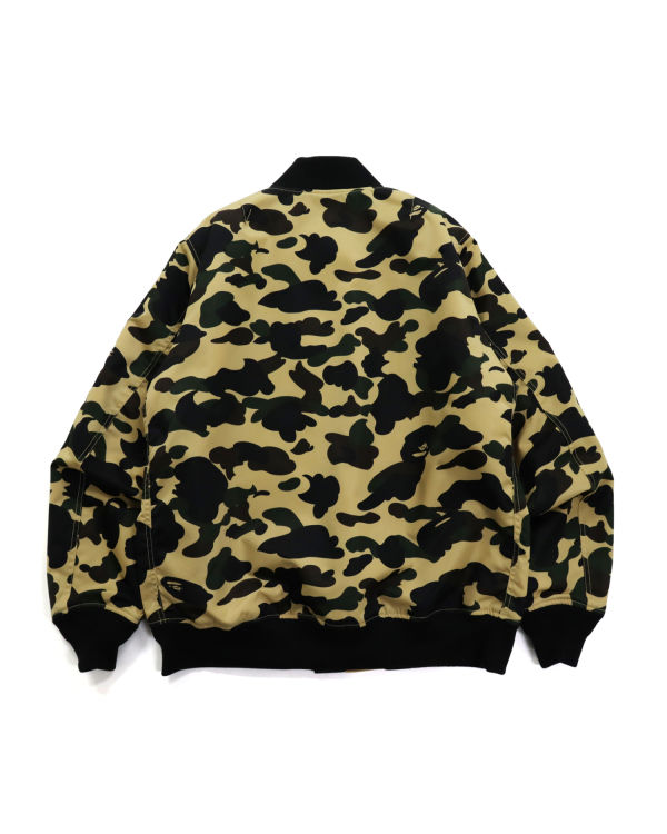 Bape 1st Camo Nylon Twill MA-1 Bundy Panske Žlté | SK-1806