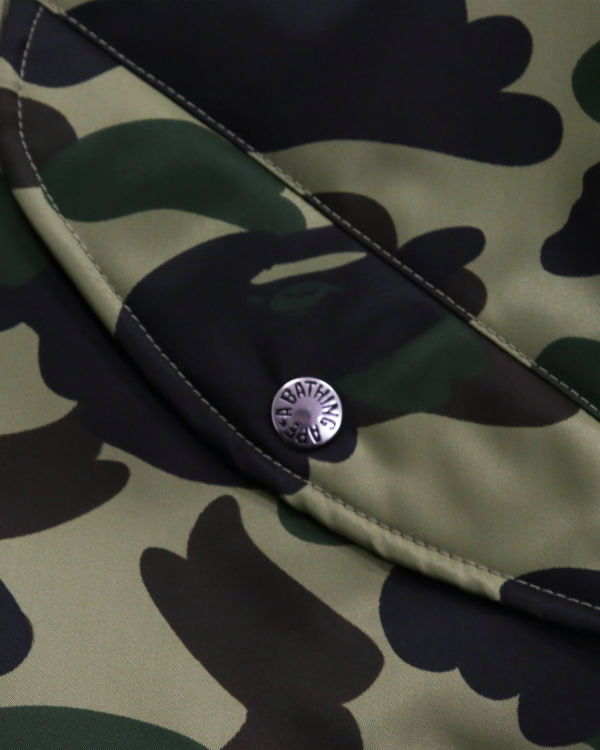 Bape 1st Camo Nylon Twill MA-1 Bundy Panske Zelene | SK-9738