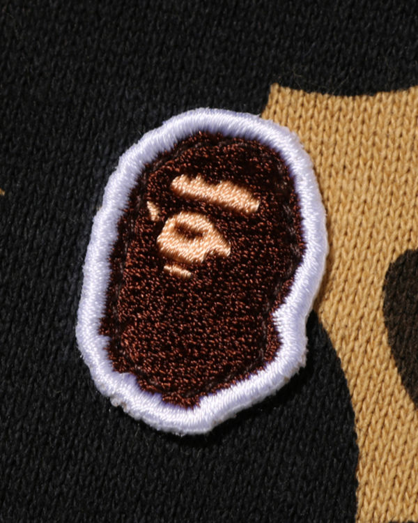 Bape 1st Camo One Point Full Zip Mikiny S Kapucňou Panske Žlté | SK-4968