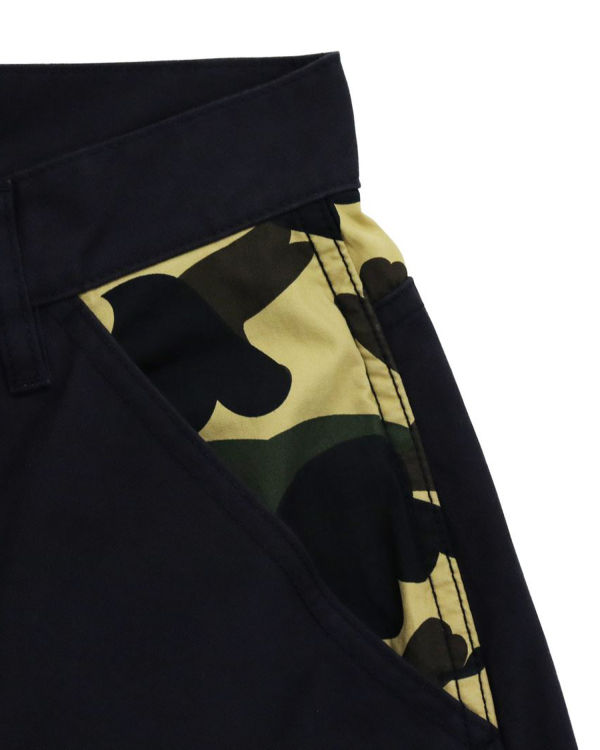 Bape 1st Camo Painter Nohavice Damske Čierne | SK-5401