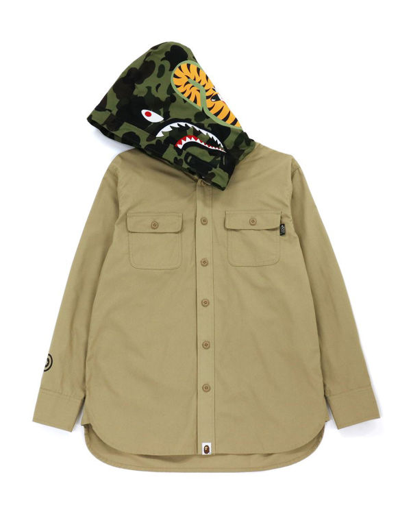 Bape 1st Camo Shark Bundy Damske Béžové | SK-9168