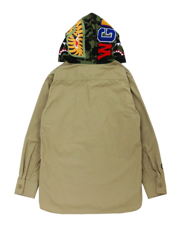Bape 1st Camo Shark Bundy Damske Béžové | SK-9168