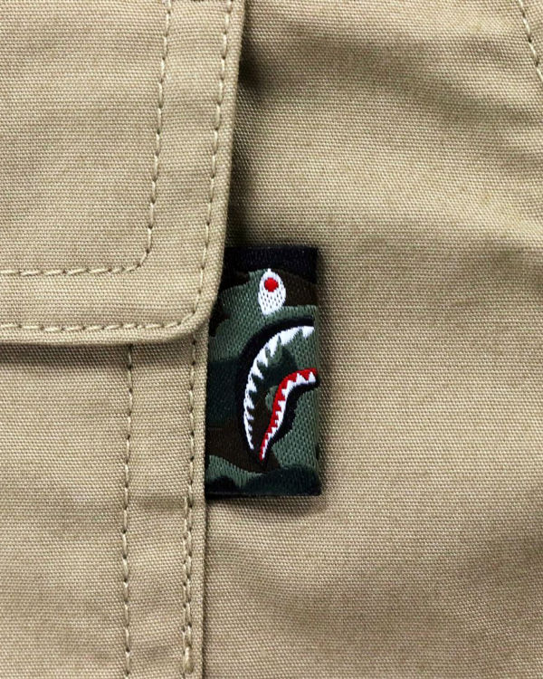 Bape 1st Camo Shark Bundy Damske Béžové | SK-9168