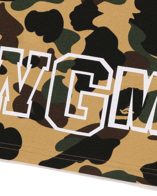 Bape 1st Camo Shark Tricko Panske Žlté | SK-5896