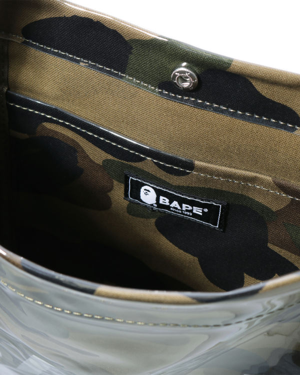 Bape 1st Camo Taška Cez Rameno Panske Zelene | SK-5746