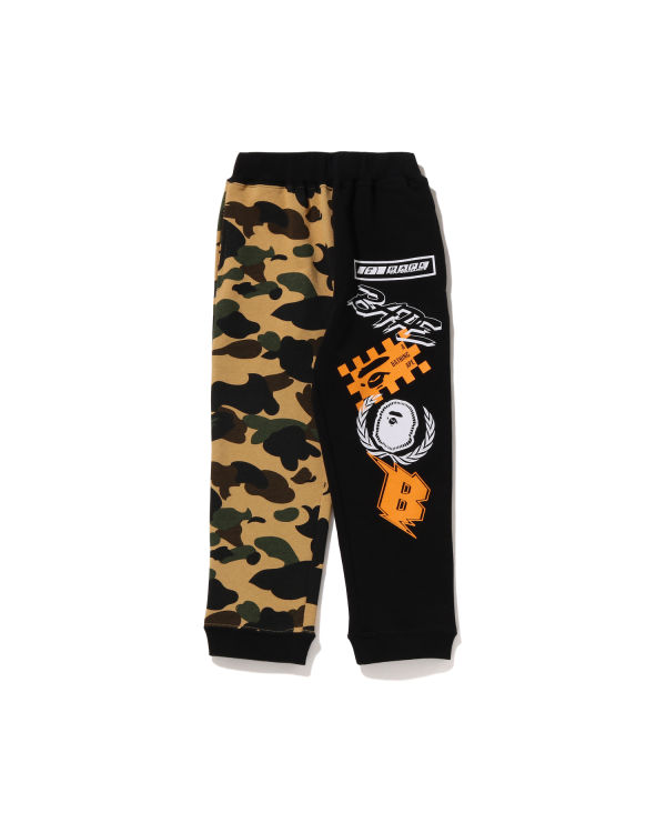Bape 1st Camo Team Emblem Print Tepláky Detske Žlté | SK-1528