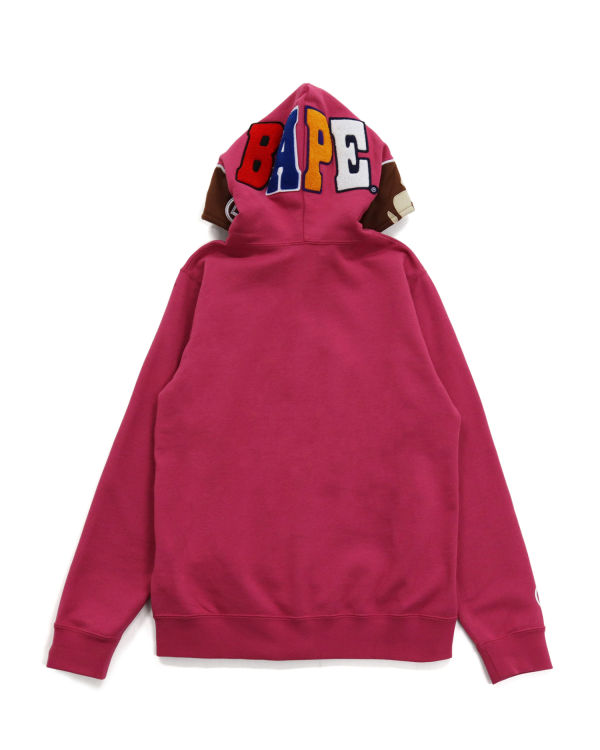 Bape 2nd Ape Full Zip Mikiny S Kapucňou Damske Ruzove | SK-2467