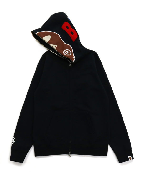 Bape 2nd Ape Full Zip Mikiny S Kapucňou Damske Čierne | SK-6310