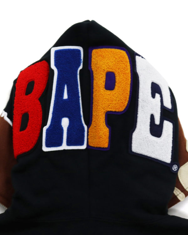 Bape 2nd Ape Full Zip Mikiny S Kapucňou Damske Čierne | SK-6310