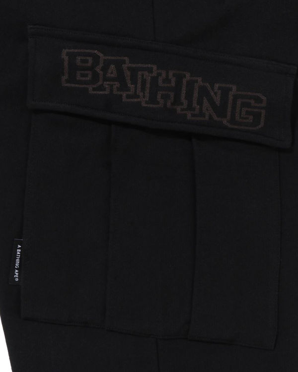 Bape 6 Pocket Relaxed Fit Tepláky Panske Čierne | SK-4239